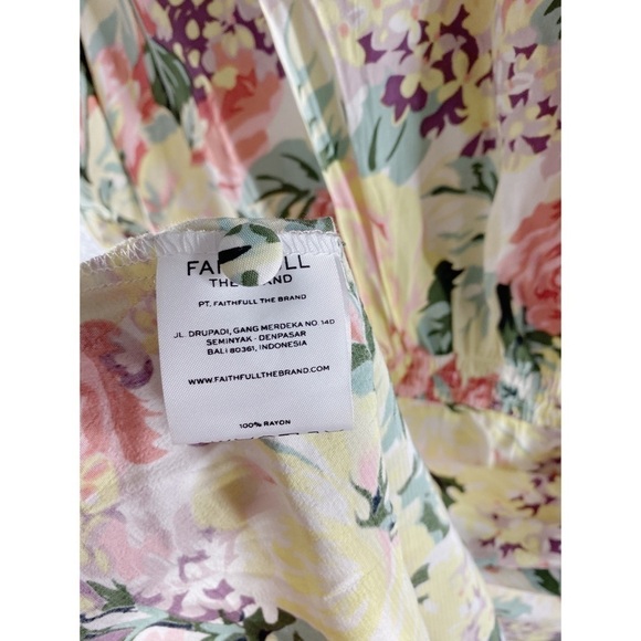 Faithfull The Brand Sidonie Floral Mini Dress - Picture 13 of 16